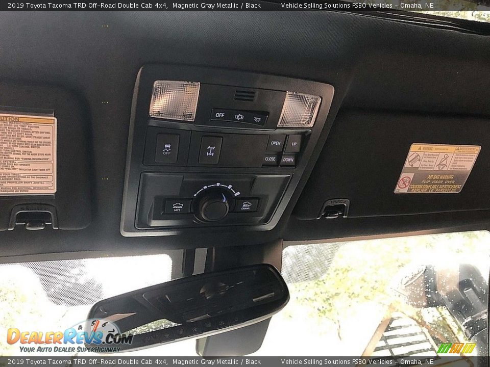 2019 Toyota Tacoma TRD Off-Road Double Cab 4x4 Magnetic Gray Metallic / Black Photo #8