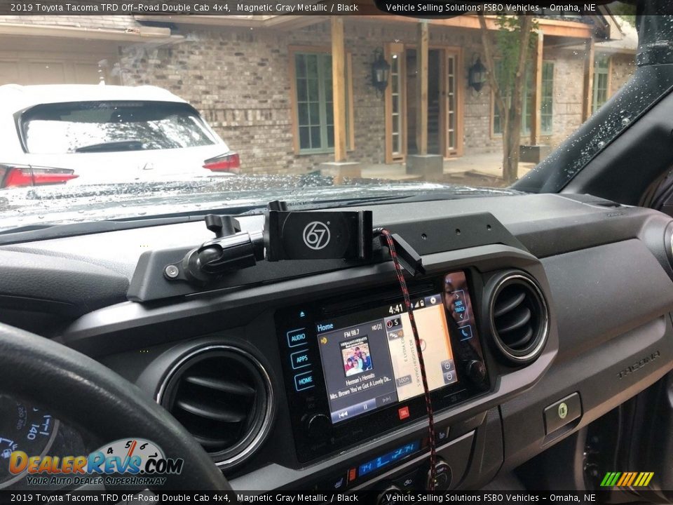 2019 Toyota Tacoma TRD Off-Road Double Cab 4x4 Magnetic Gray Metallic / Black Photo #9