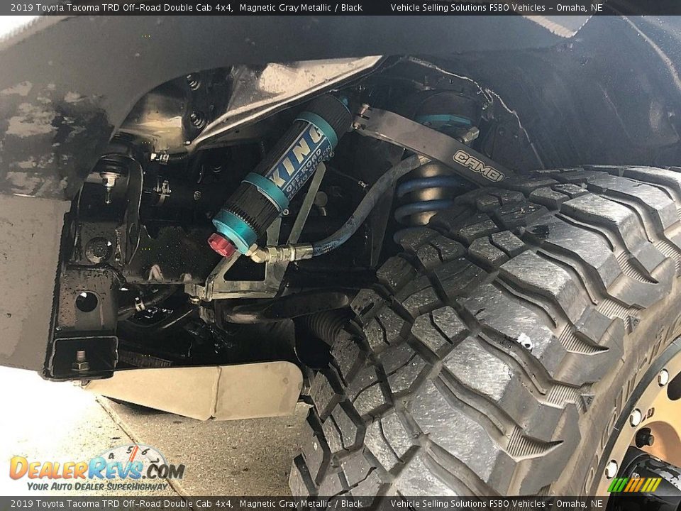 2019 Toyota Tacoma TRD Off-Road Double Cab 4x4 Magnetic Gray Metallic / Black Photo #14