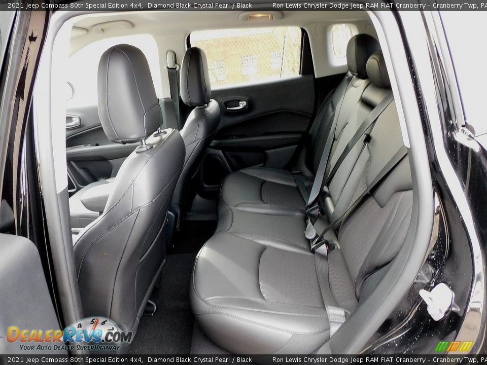 Rear Seat of 2021 Jeep Compass 80th Special Edition 4x4 Photo #13
