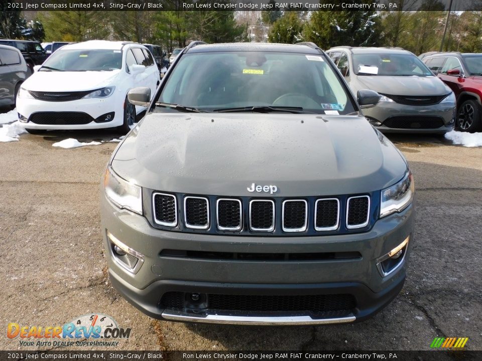 2021 Jeep Compass Limited 4x4 Sting-Gray / Black Photo #2