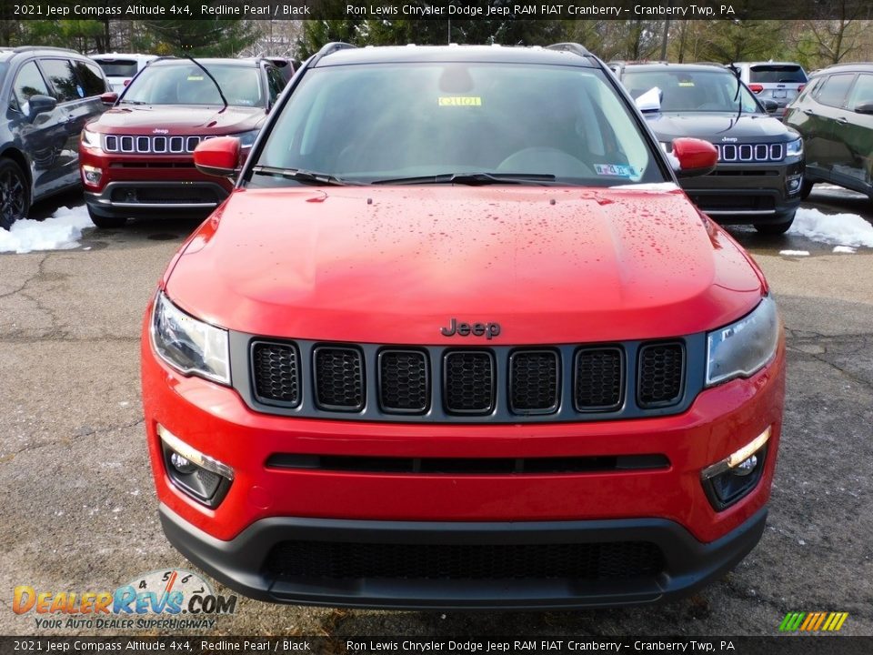 2021 Jeep Compass Altitude 4x4 Redline Pearl / Black Photo #2