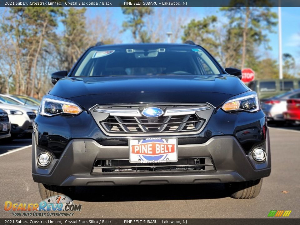 2021 Subaru Crosstrek Limited Crystal Black Silica / Black Photo #3