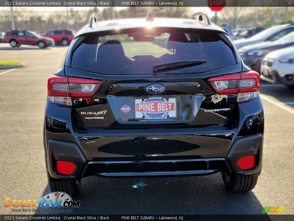 2021 Subaru Crosstrek Limited Crystal Black Silica / Black Photo #7