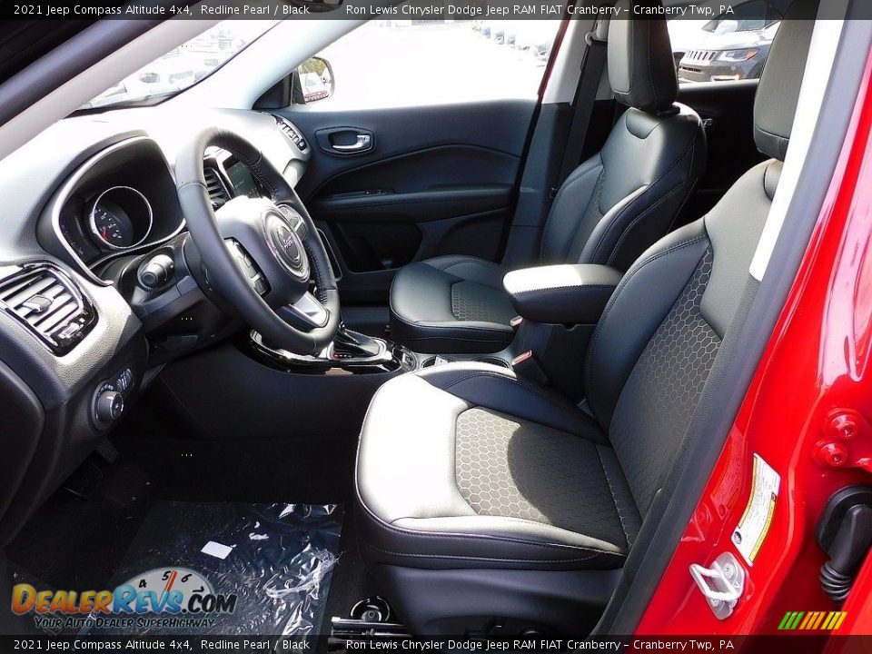 Front Seat of 2021 Jeep Compass Altitude 4x4 Photo #11