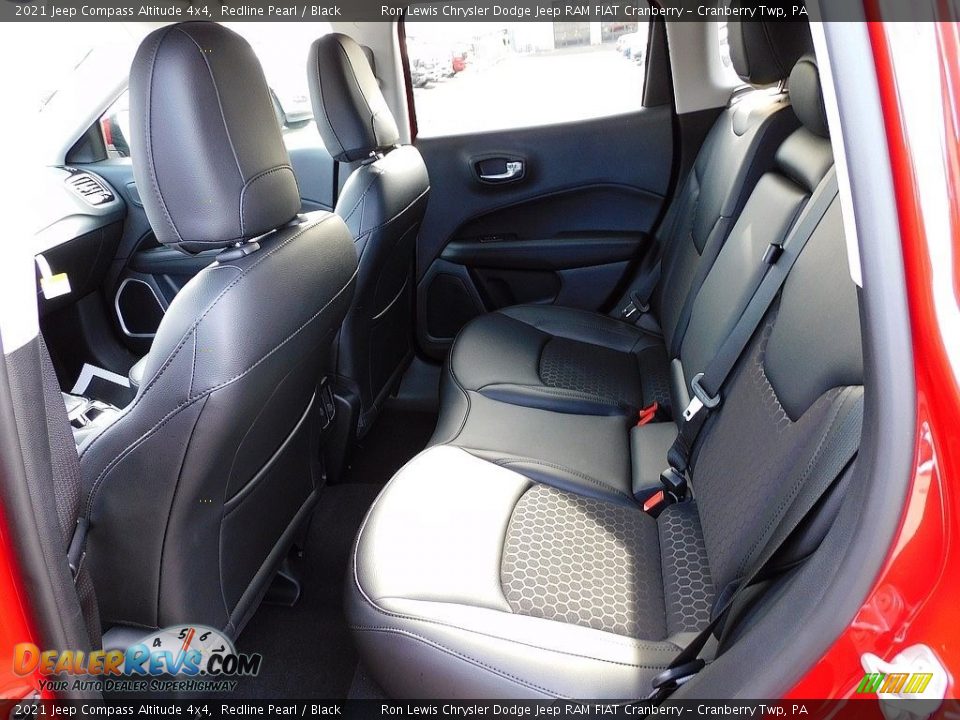 Rear Seat of 2021 Jeep Compass Altitude 4x4 Photo #12