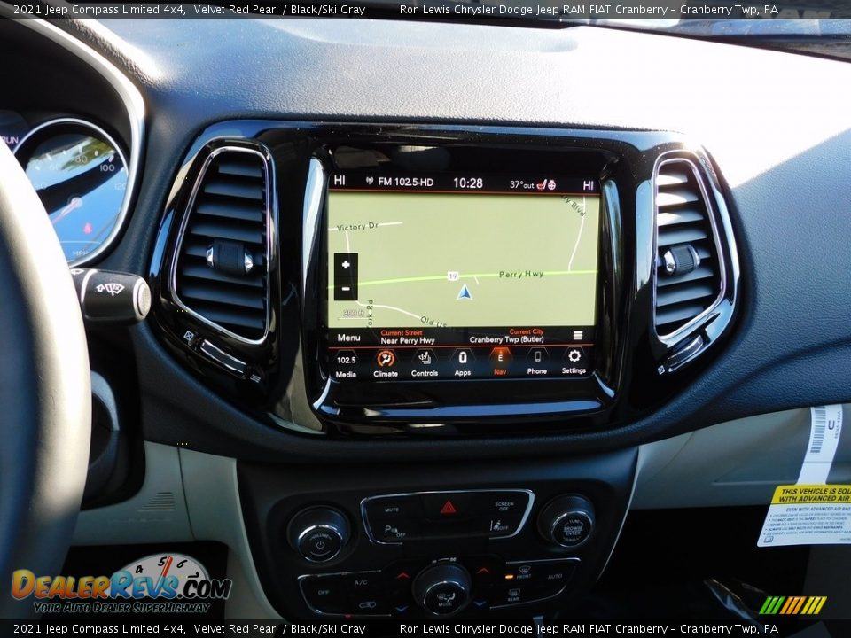 Navigation of 2021 Jeep Compass Limited 4x4 Photo #16