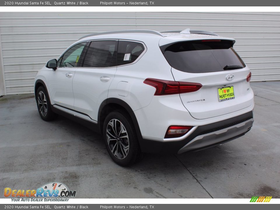 2020 Hyundai Santa Fe SEL Quartz White / Black Photo #6
