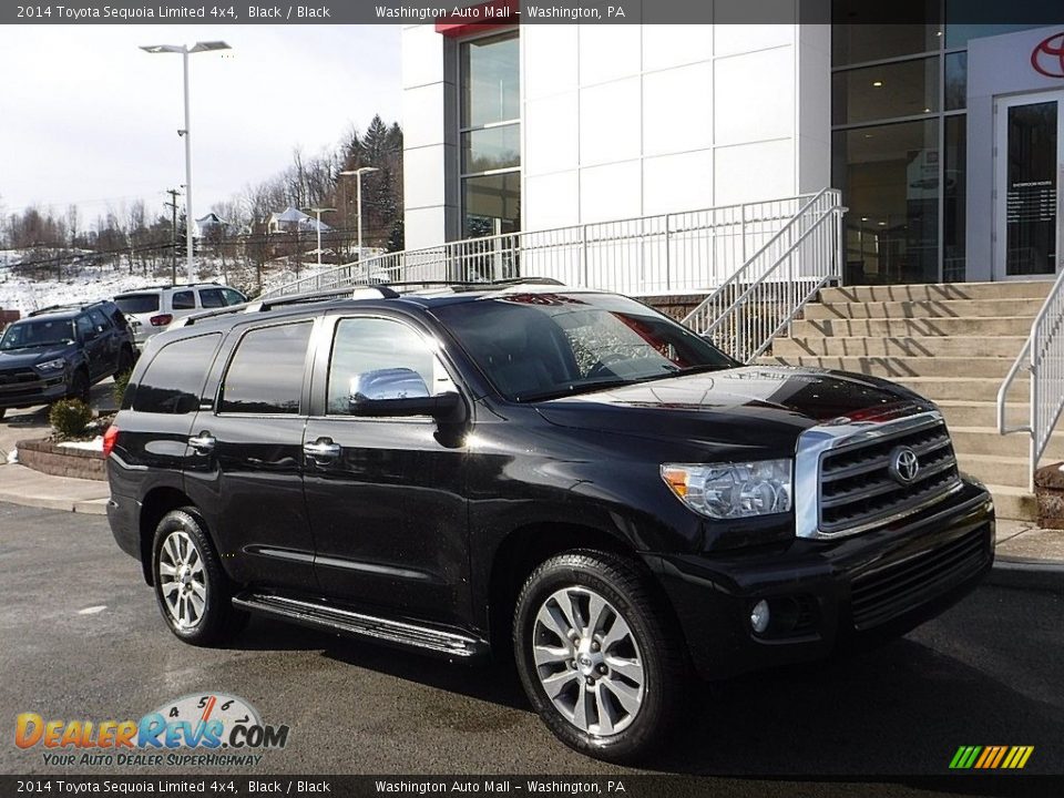 Front 3/4 View of 2014 Toyota Sequoia Limited 4x4 Photo #1