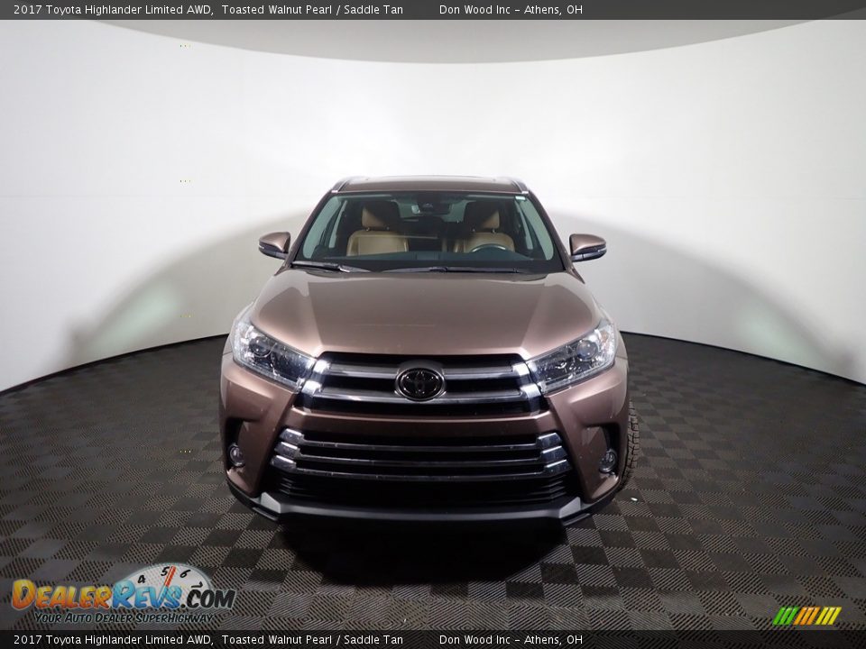 2017 Toyota Highlander Limited AWD Toasted Walnut Pearl / Saddle Tan Photo #4