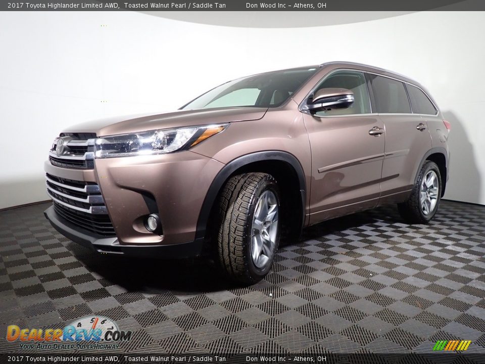 2017 Toyota Highlander Limited AWD Toasted Walnut Pearl / Saddle Tan Photo #8