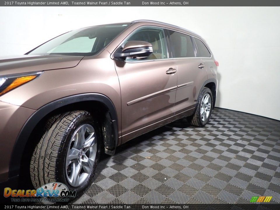 2017 Toyota Highlander Limited AWD Toasted Walnut Pearl / Saddle Tan Photo #9