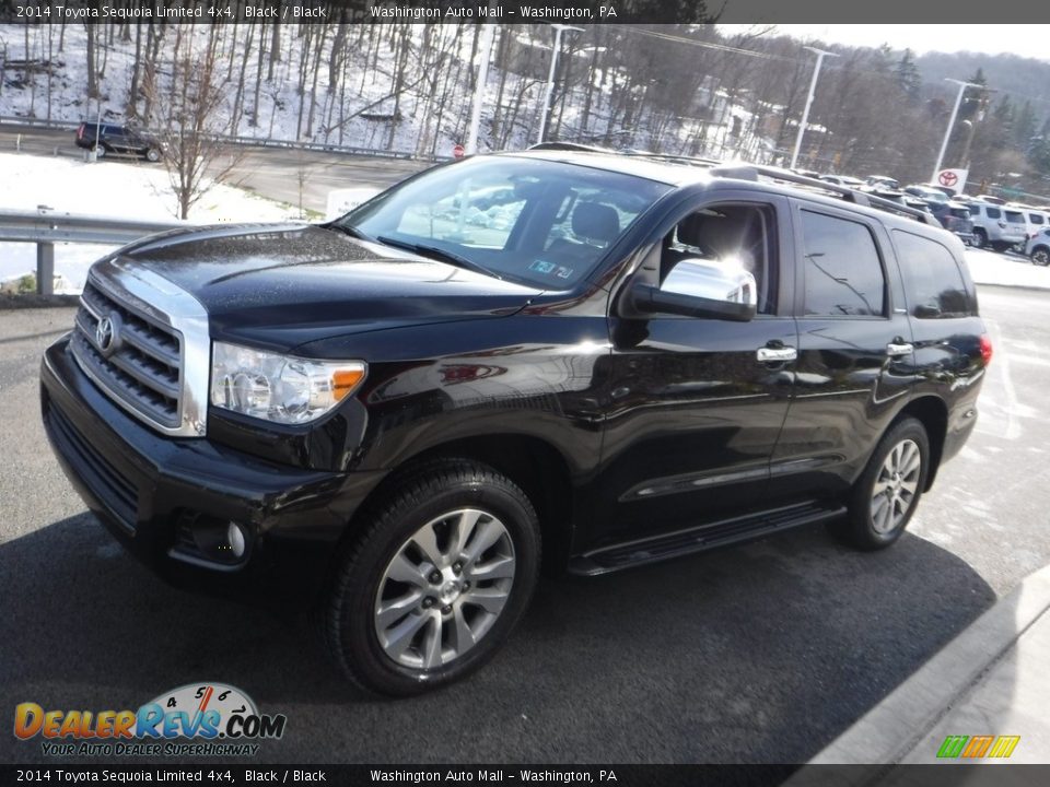 Black 2014 Toyota Sequoia Limited 4x4 Photo #11