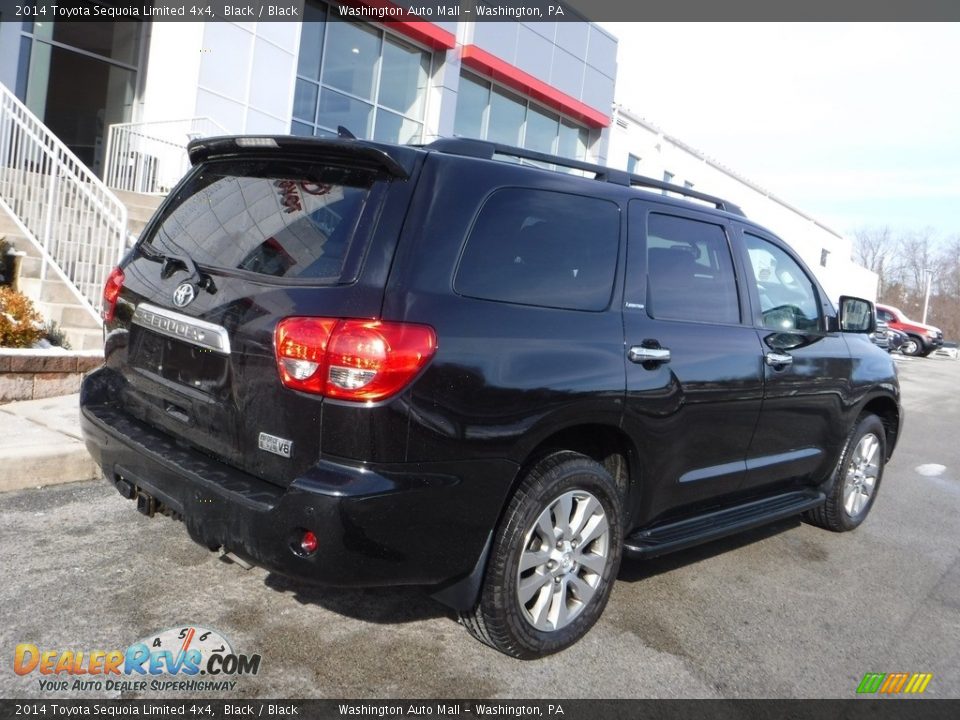 Black 2014 Toyota Sequoia Limited 4x4 Photo #15