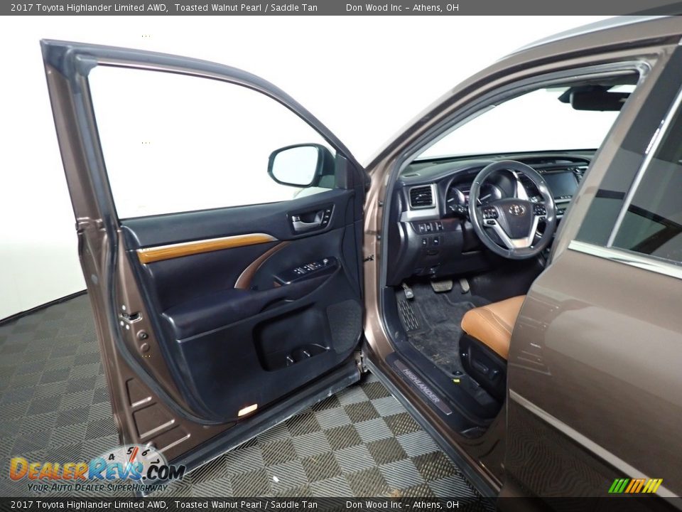 2017 Toyota Highlander Limited AWD Toasted Walnut Pearl / Saddle Tan Photo #20