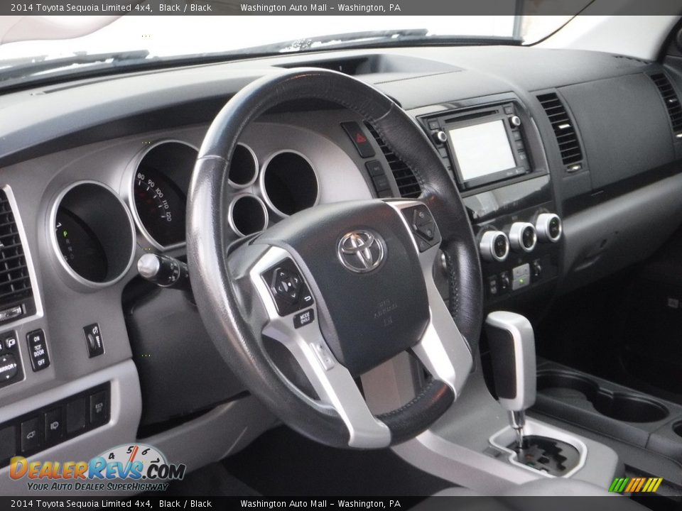 Dashboard of 2014 Toyota Sequoia Limited 4x4 Photo #18