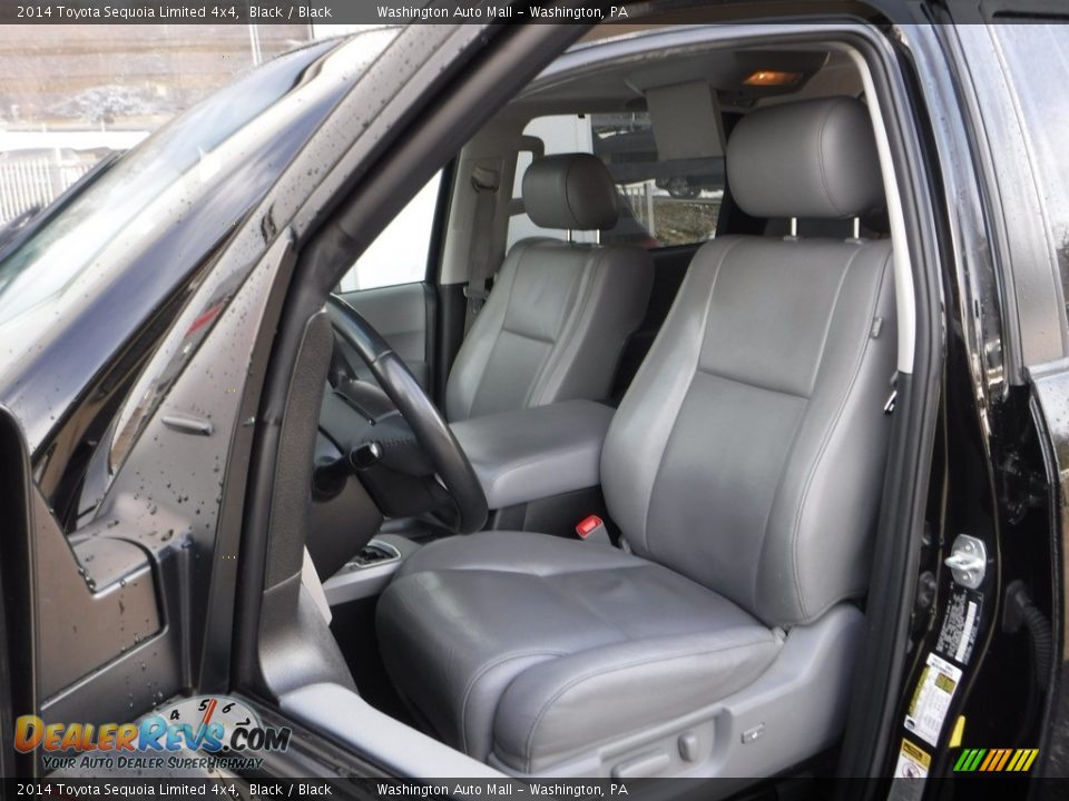 Front Seat of 2014 Toyota Sequoia Limited 4x4 Photo #20