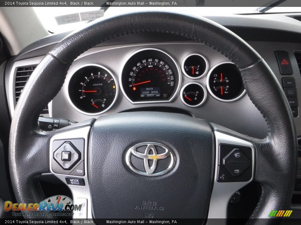 2014 Toyota Sequoia Limited 4x4 Steering Wheel Photo #25