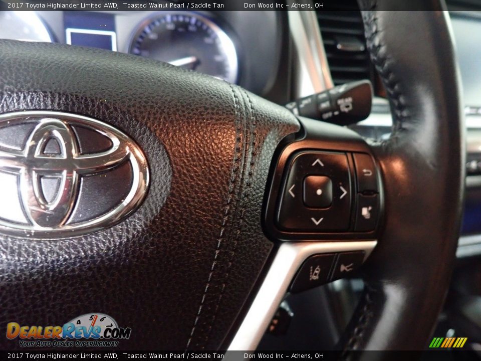 2017 Toyota Highlander Limited AWD Toasted Walnut Pearl / Saddle Tan Photo #29