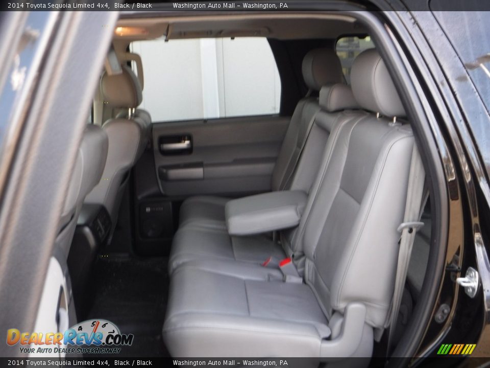 Rear Seat of 2014 Toyota Sequoia Limited 4x4 Photo #26