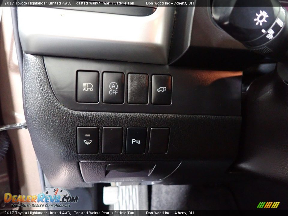 2017 Toyota Highlander Limited AWD Toasted Walnut Pearl / Saddle Tan Photo #30
