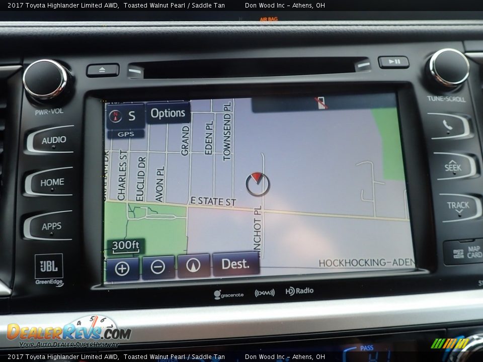 2017 Toyota Highlander Limited AWD Toasted Walnut Pearl / Saddle Tan Photo #32