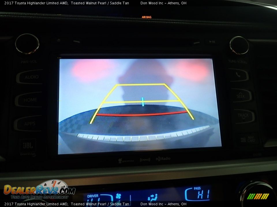 2017 Toyota Highlander Limited AWD Toasted Walnut Pearl / Saddle Tan Photo #33