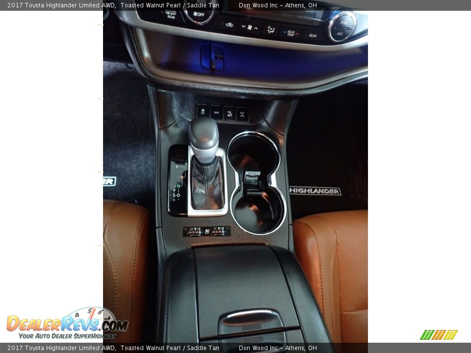2017 Toyota Highlander Limited AWD Toasted Walnut Pearl / Saddle Tan Photo #34