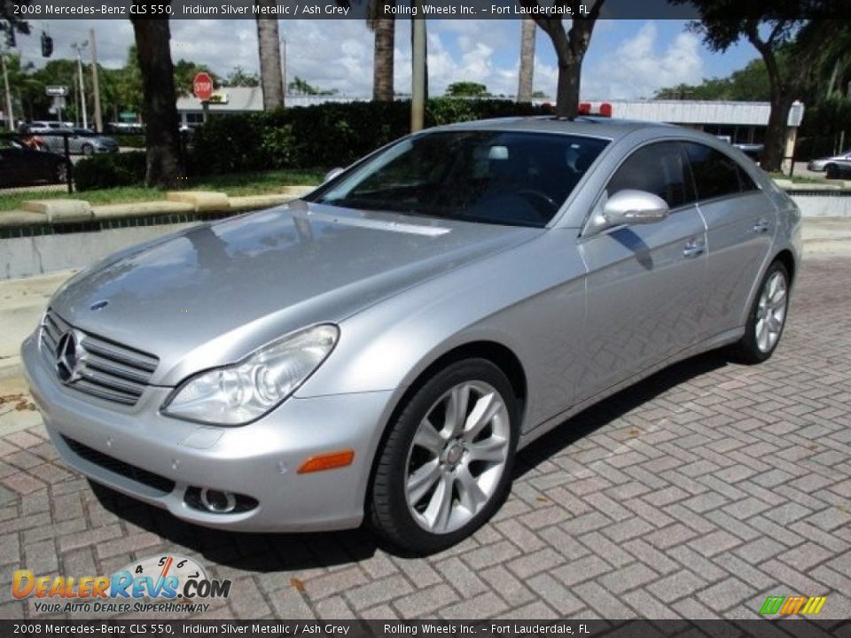 2008 Mercedes-Benz CLS 550 Iridium Silver Metallic / Ash Grey Photo #1