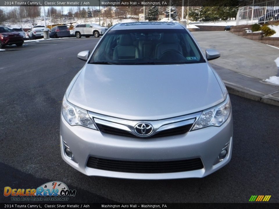 2014 Toyota Camry L Classic Silver Metallic / Ash Photo #12