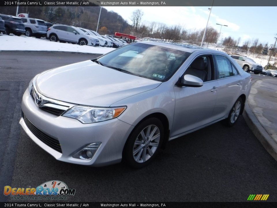 2014 Toyota Camry L Classic Silver Metallic / Ash Photo #13