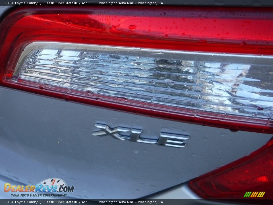 2014 Toyota Camry L Classic Silver Metallic / Ash Photo #18