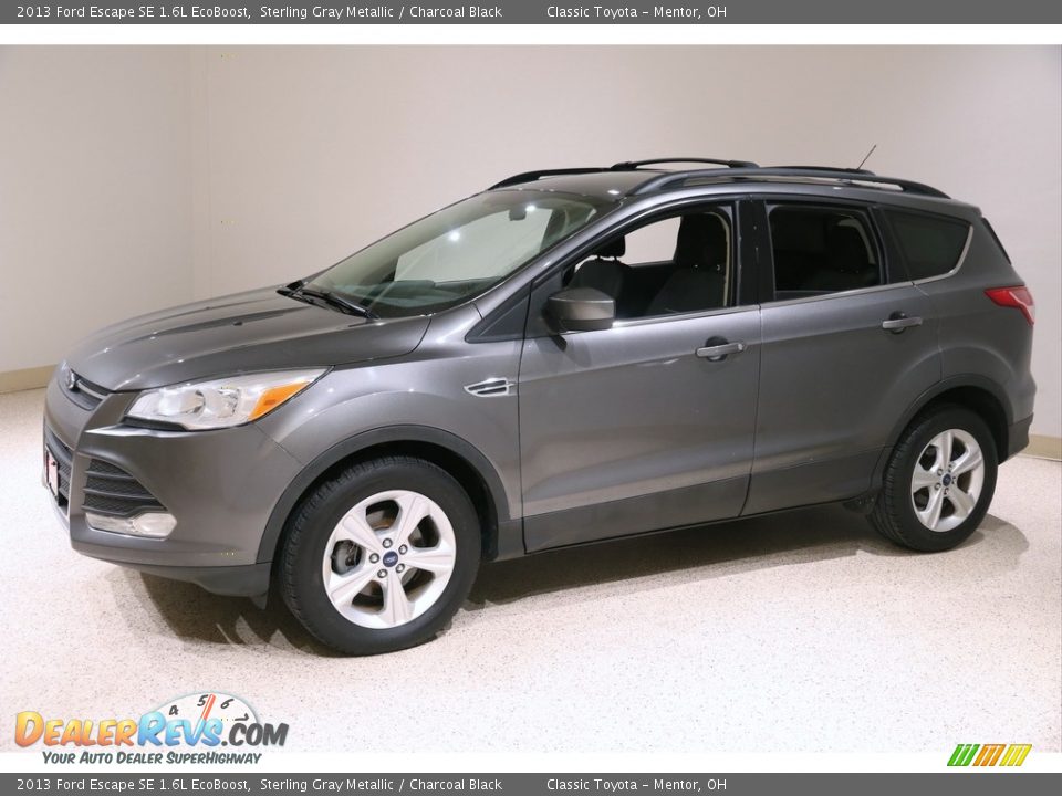 2013 Ford Escape SE 1.6L EcoBoost Sterling Gray Metallic / Charcoal Black Photo #3