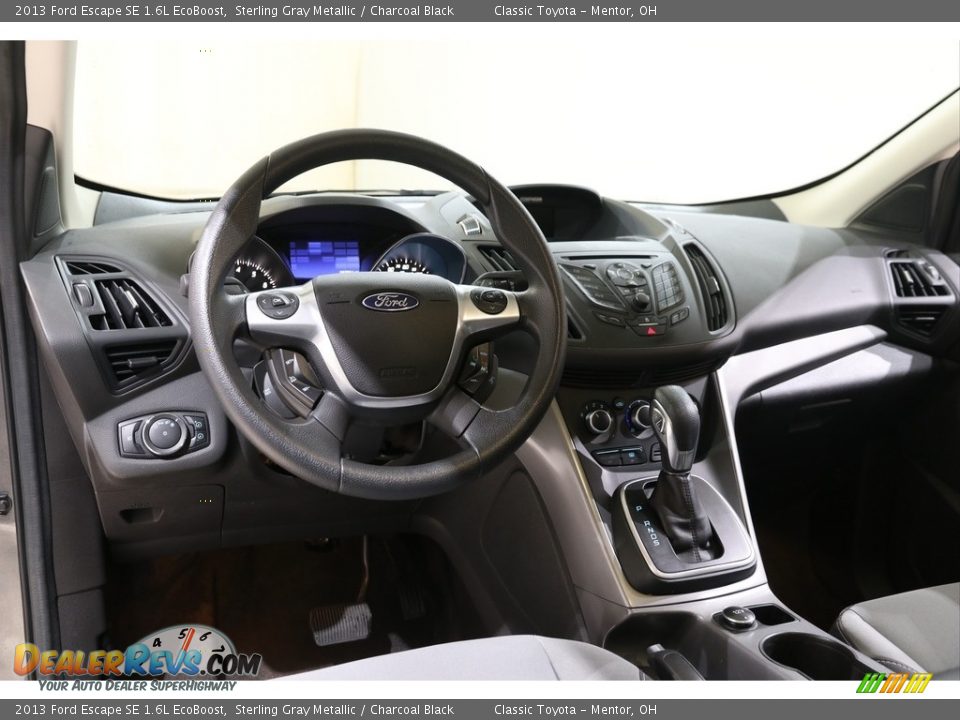 2013 Ford Escape SE 1.6L EcoBoost Sterling Gray Metallic / Charcoal Black Photo #6