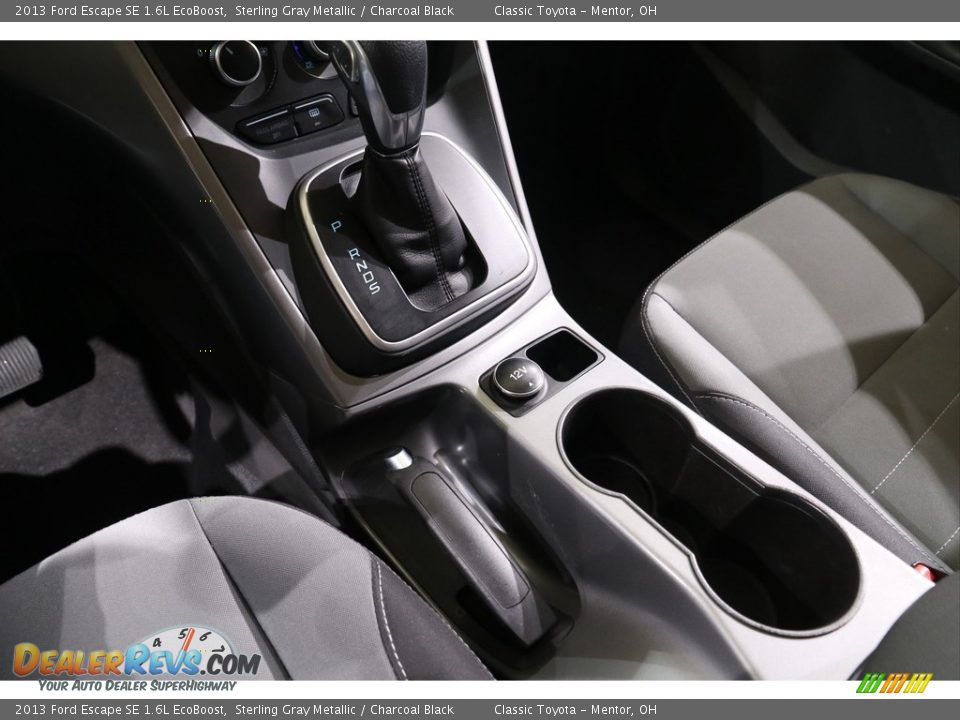 2013 Ford Escape SE 1.6L EcoBoost Sterling Gray Metallic / Charcoal Black Photo #12