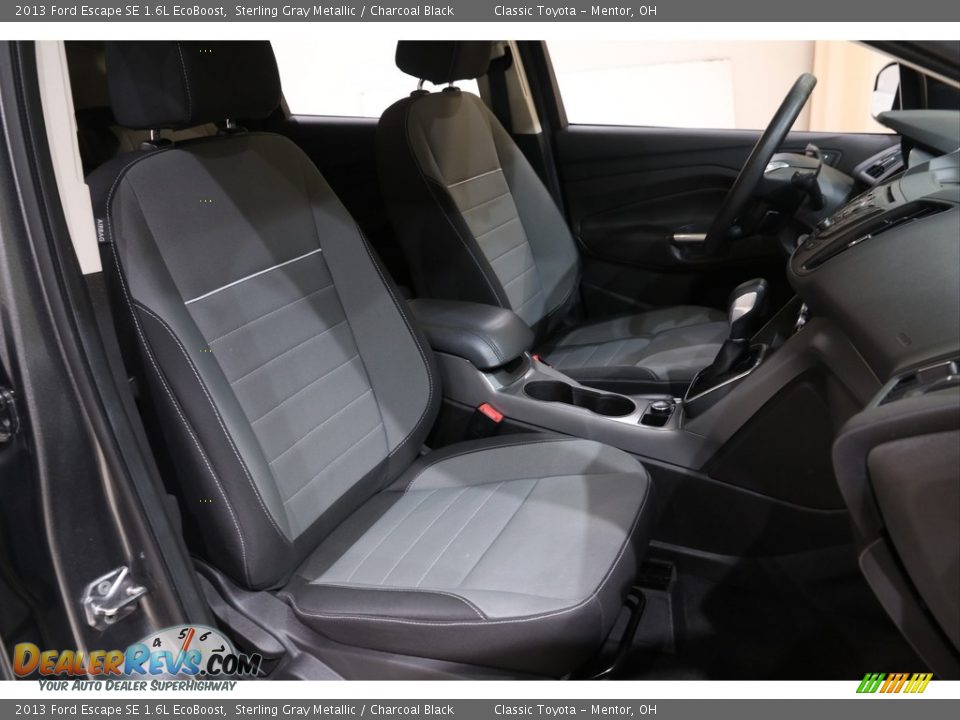 2013 Ford Escape SE 1.6L EcoBoost Sterling Gray Metallic / Charcoal Black Photo #13