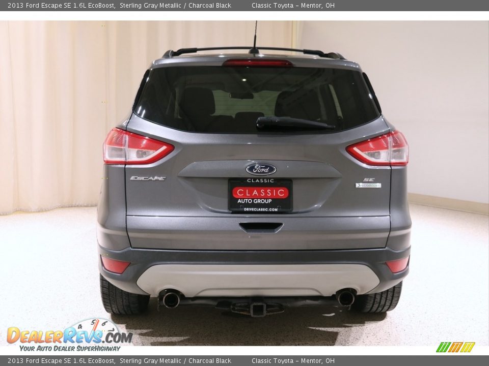 2013 Ford Escape SE 1.6L EcoBoost Sterling Gray Metallic / Charcoal Black Photo #16