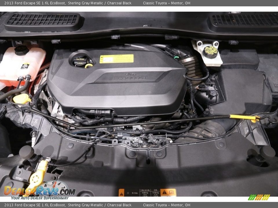 2013 Ford Escape SE 1.6L EcoBoost Sterling Gray Metallic / Charcoal Black Photo #17
