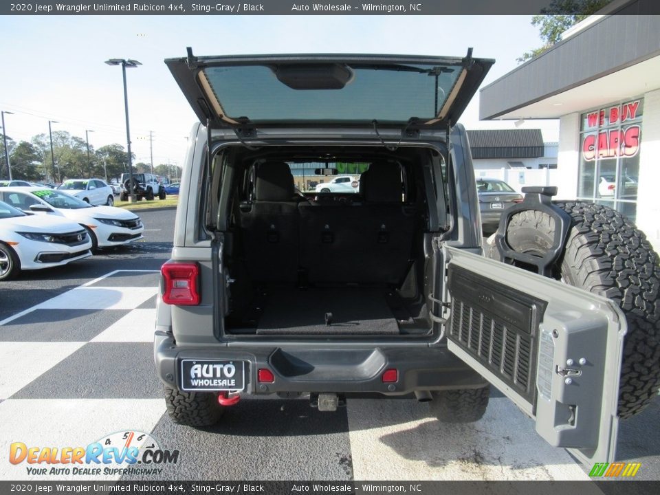 2020 Jeep Wrangler Unlimited Rubicon 4x4 Sting-Gray / Black Photo #5