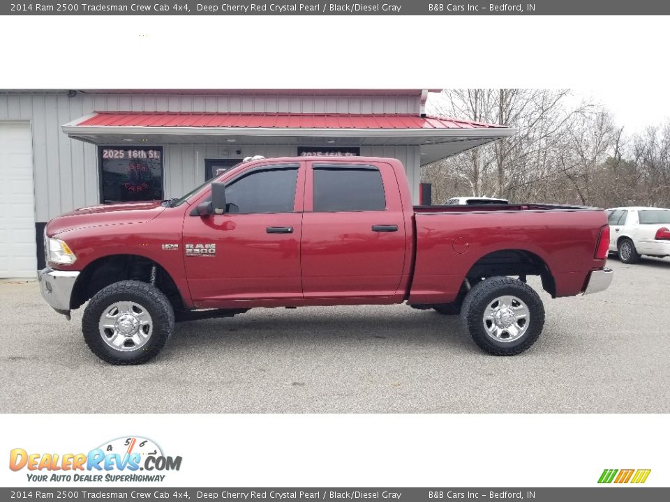 Deep Cherry Red Crystal Pearl 2014 Ram 2500 Tradesman Crew Cab 4x4 Photo #7
