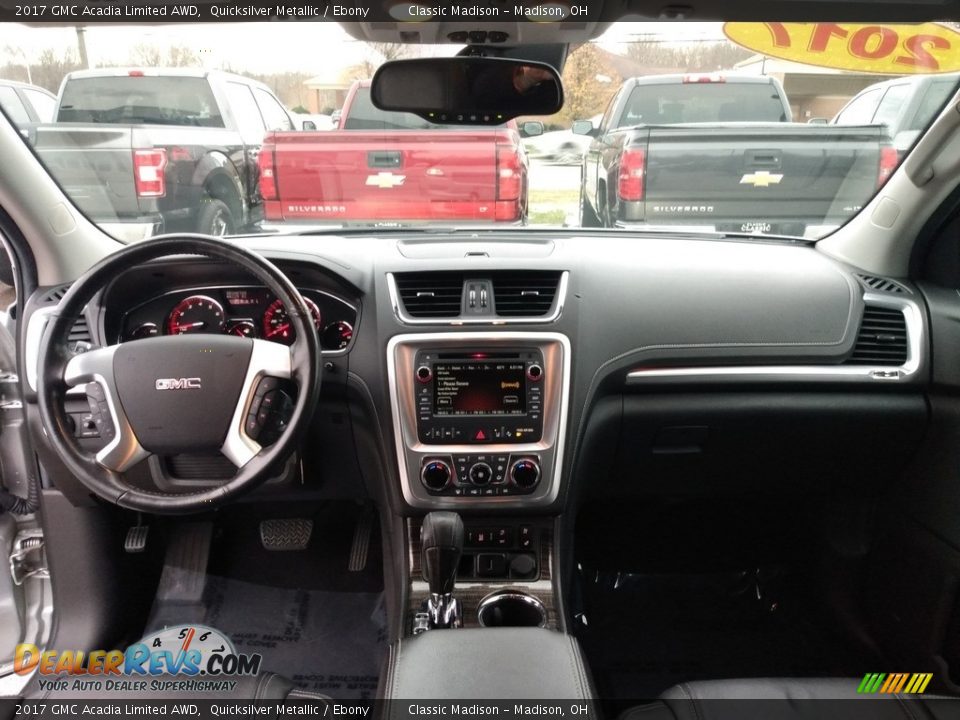 2017 GMC Acadia Limited AWD Quicksilver Metallic / Ebony Photo #11