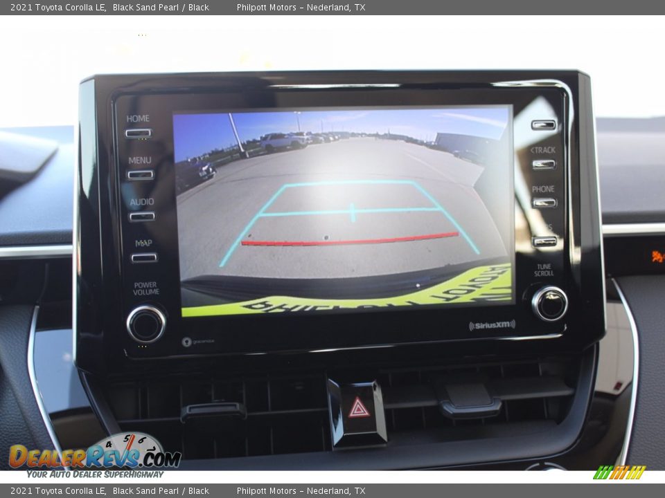 2021 Toyota Corolla LE Black Sand Pearl / Black Photo #16