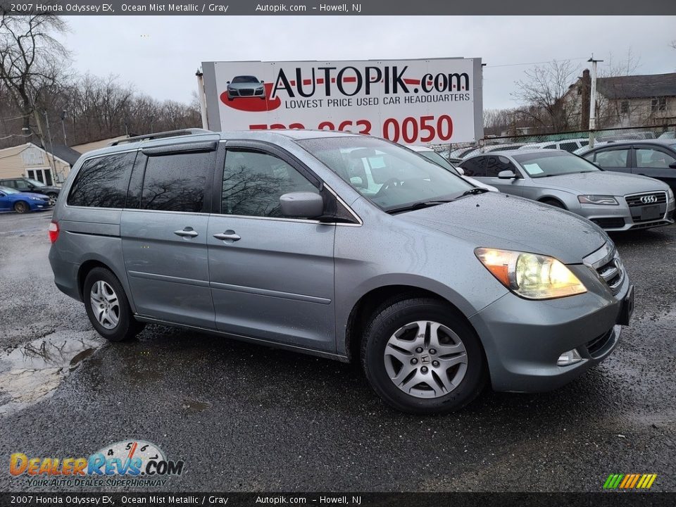 2007 Honda Odyssey EX Ocean Mist Metallic / Gray Photo #1