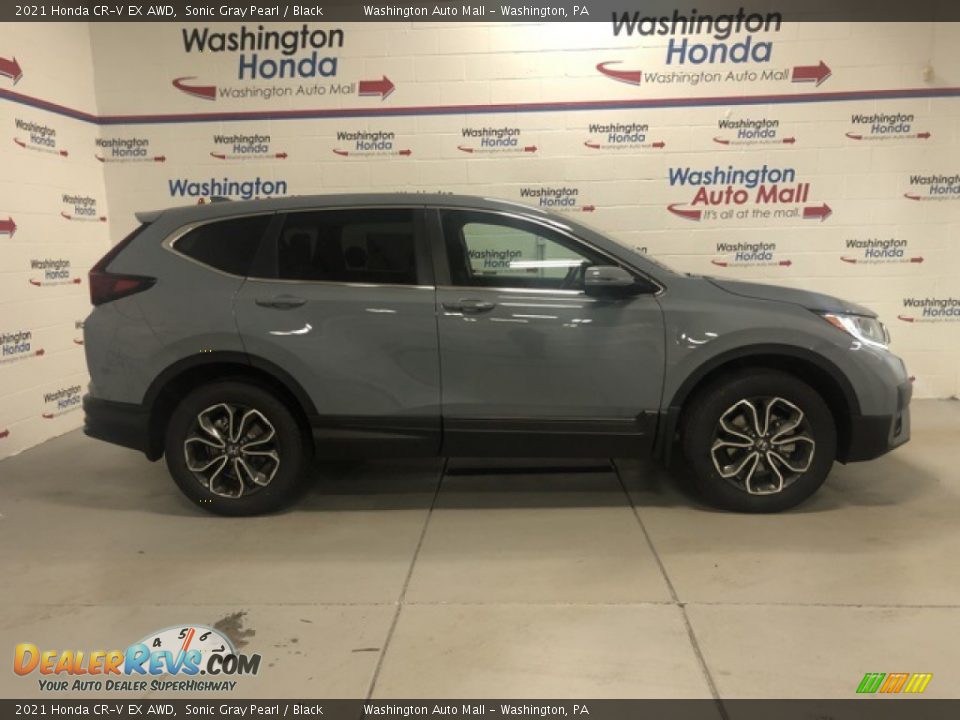 2021 Honda CR-V EX AWD Sonic Gray Pearl / Black Photo #1