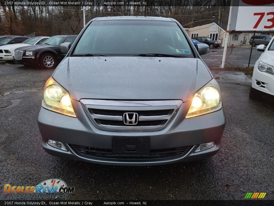 2007 Honda Odyssey EX Ocean Mist Metallic / Gray Photo #7