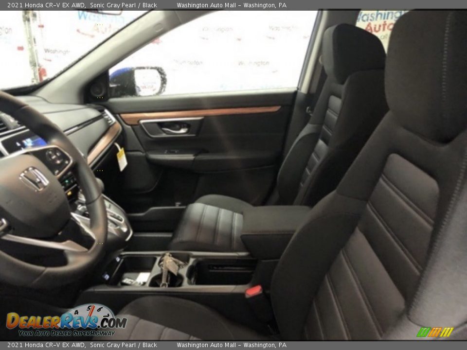 2021 Honda CR-V EX AWD Sonic Gray Pearl / Black Photo #5