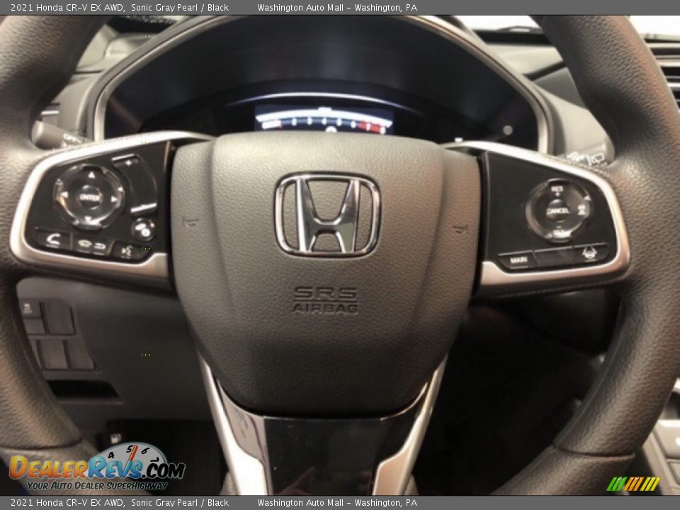 2021 Honda CR-V EX AWD Sonic Gray Pearl / Black Photo #9