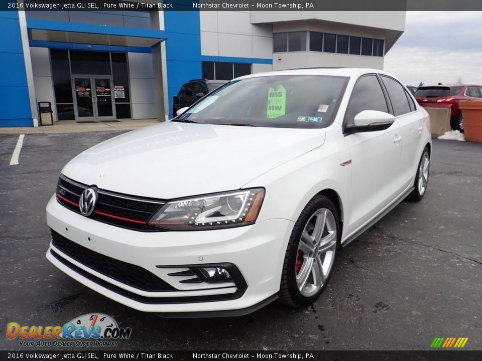 Pure White 2016 Volkswagen Jetta GLI SEL Photo #2