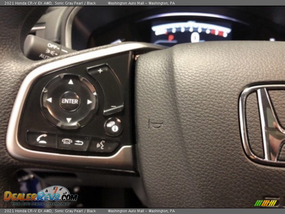 2021 Honda CR-V EX AWD Sonic Gray Pearl / Black Photo #10