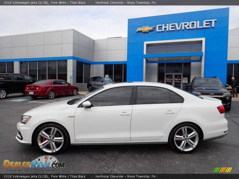 Pure White 2016 Volkswagen Jetta GLI SEL Photo #3